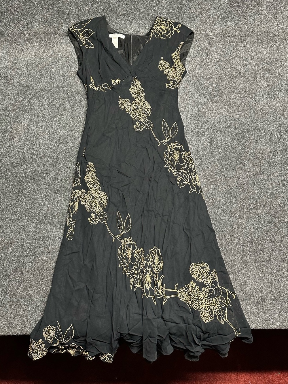 Vintage y2k Slip Dress coquette goth whimsygoth feminine romantic fairy bias cut